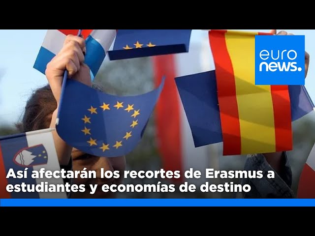 ⁣¿Cómo afectarán los recortes de Erasmus a los estudiantes y las economías de los destinos?