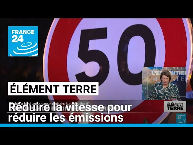 ⁣Réduire la vitesse pour réduire les émissions? L'exemple du périphérique parisien • FRANCE 24