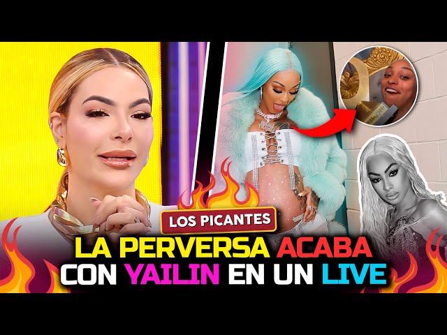 ⁣La Perversa acaba con Yailin en live | Vive el Espectáculo