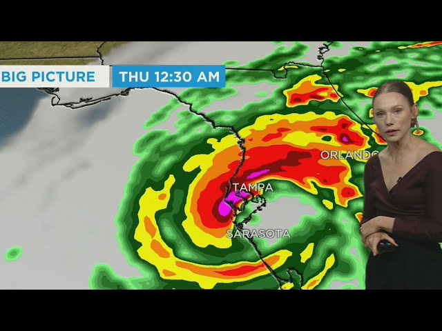 ⁣Hurricane Milton will have widespread impact: Meteorologist