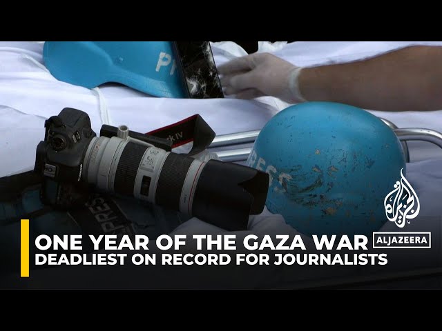 ⁣Media under attack: Israel’s war on Gaza is deadliest on record for journalists