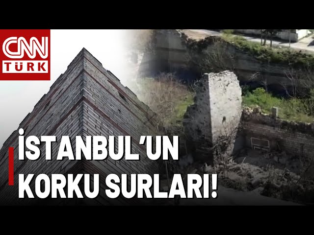 ⁣İstanbul'un Surları Korku Saçıyor! Tarihi Surlar Vahşi Cinayetlerle Anılıyor...