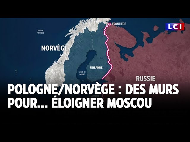 ⁣Pologne/Norvège : des murs pour... éloigner Moscou