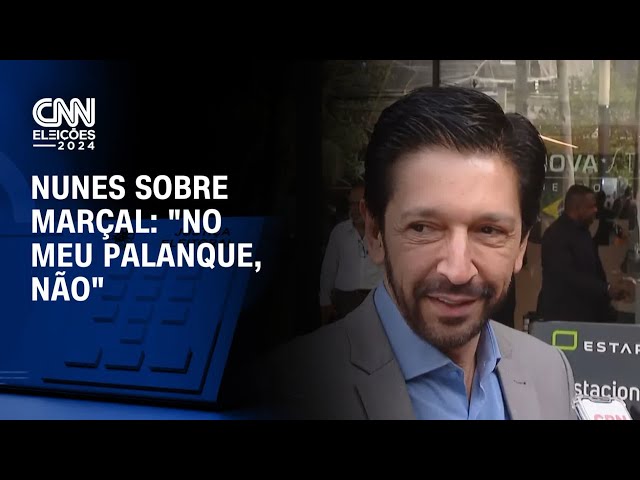 ⁣Nunes sobre Marçal: "No meu palanque, não" | BASTIDORES CNN