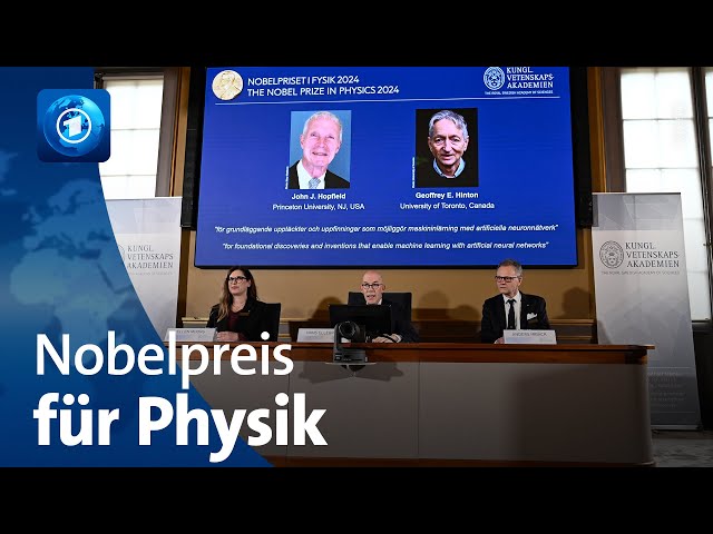 ⁣KI-Grundlagenforschung: Physik-Nobelpreis für Hopfield und Hinton