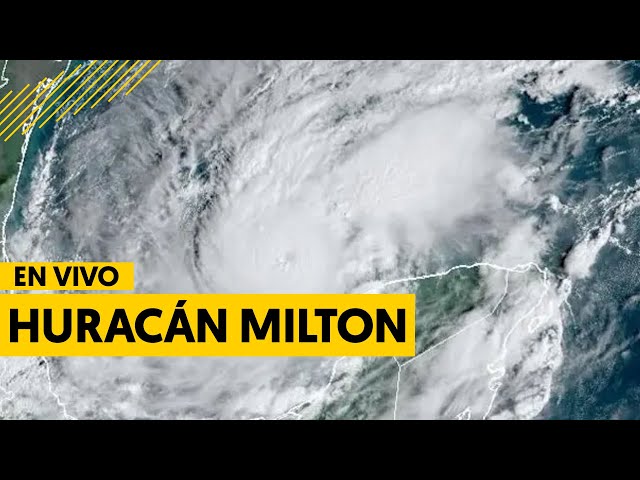 ⁣EN VIVO: Sigue el avance del huracán Milton por Estados Unidos