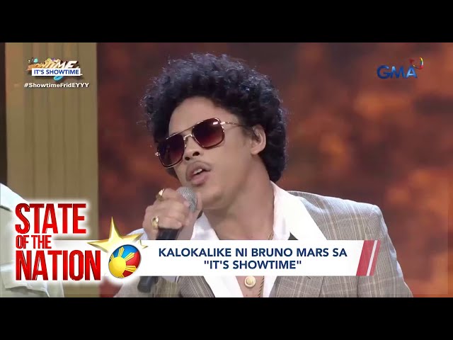 ⁣Kalokalike ni Bruno Mars sa "It's Showtime" | SONA