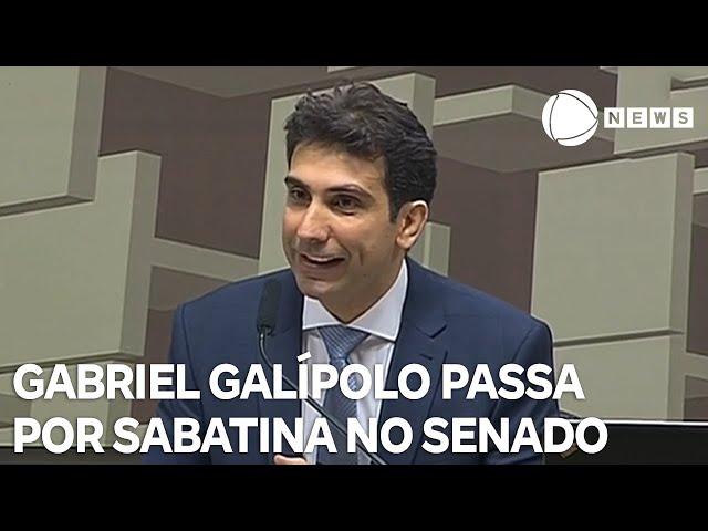 ⁣Indicado por Lula à presidência do Banco Central, Gabriel Galípolo passa por sabatina no Senado