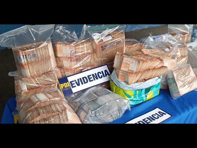 ⁣Desbaratan a banda mayorista de la droga: tenían mil millones de pesos en su poder