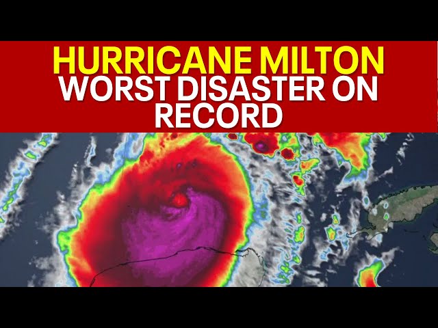 ⁣Hurricane Milton: potential to be one of the worst disasters on record for West Central Florida