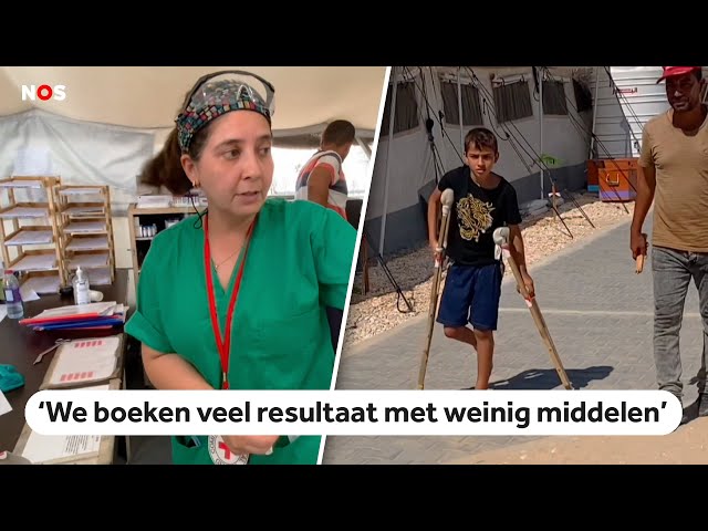 ⁣Deze chirurg uit India behandelt zwaargewonden in Gaza