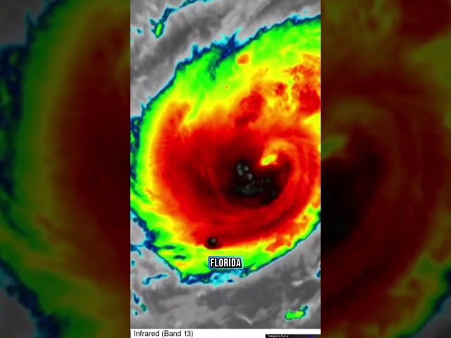 ⁣El huracán Milton se ha convertido en una tormenta catastrófica de categoría 5