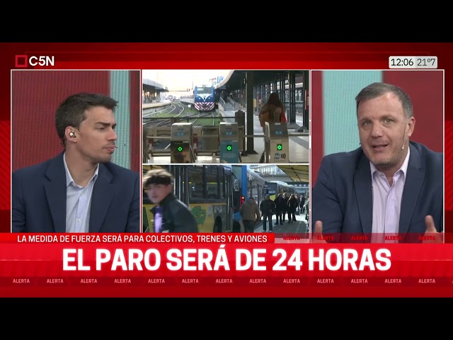 ⁣PARO NACIONAL de TRANSPORTE: LA MEDIDA de FUERZA SERÁ el 30 de OCTUBRE y DURARÁ 24 HORAS