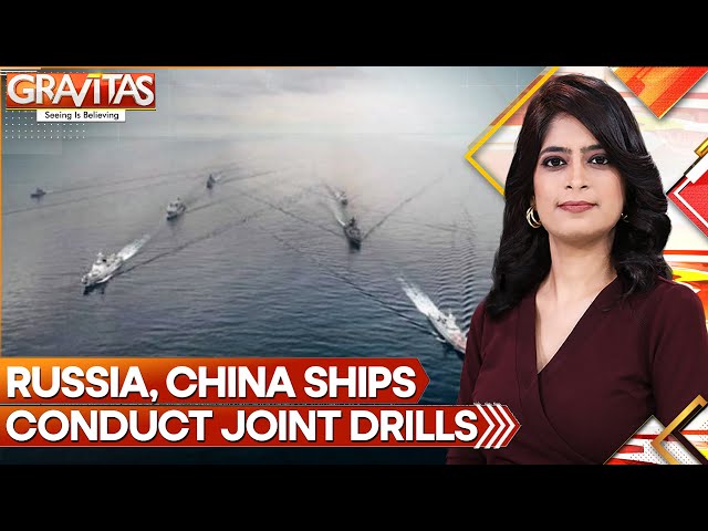 ⁣Russian and Chinese Ships Hold Joint Drills in the Pacific, Russian Agencies Report | GRAVITAS