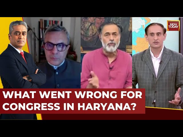 ⁣India Today Debate: What Went Wrong For Congress In Haryana? | Yogedra Yadav | Rajdeep Sardesai