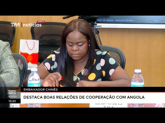 ⁣Embaixador Chinês destaca boas relações de cooperação com Angola