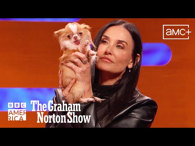 ⁣Demi Moore And Her Significant Other Pilaf  The Graham Norton Show | BBC America