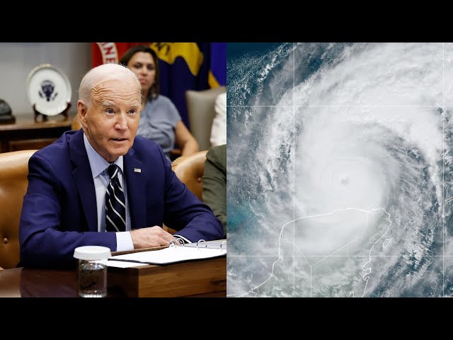 ⁣Hurricane Milton is matter of life and death, Biden warns