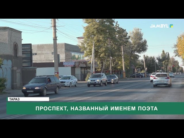 ⁣Проспект, названный именем поэта