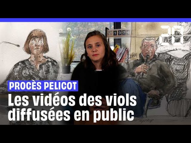 ⁣Procès des viols de Mazan : Les accusés mis face aux vidéos de leurs actes