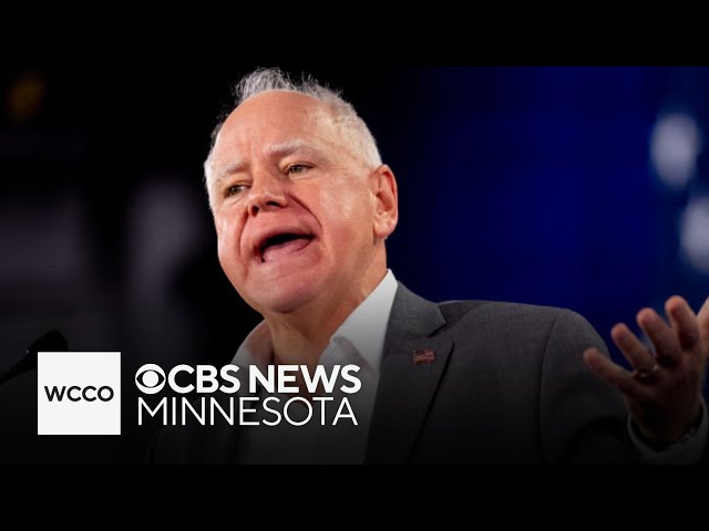 ⁣Tim Walz makes 1st late night appearance as VP candidate, sits down with 60 Minutes