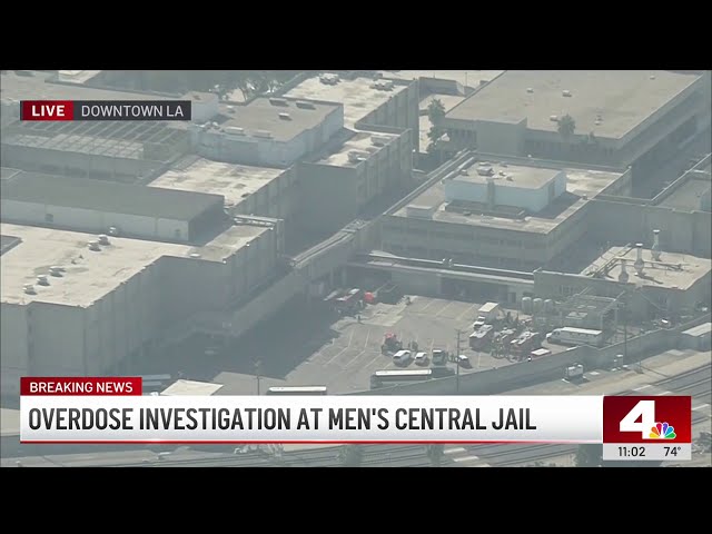 ⁣1 dead in possible drug overdose at downtown LA jail