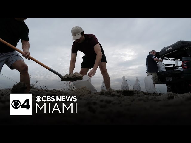 ⁣Florida communities preparing for Hurricane Milton, life-threatening storm surge