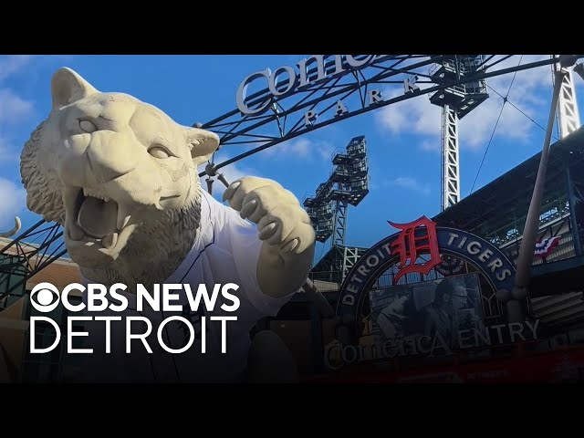 ⁣Detroit gears up for Tigers home playoff games