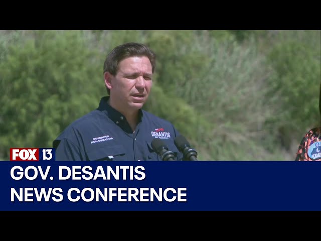 ⁣Gov. Ron DeSantis news conference on Hurricane Milton