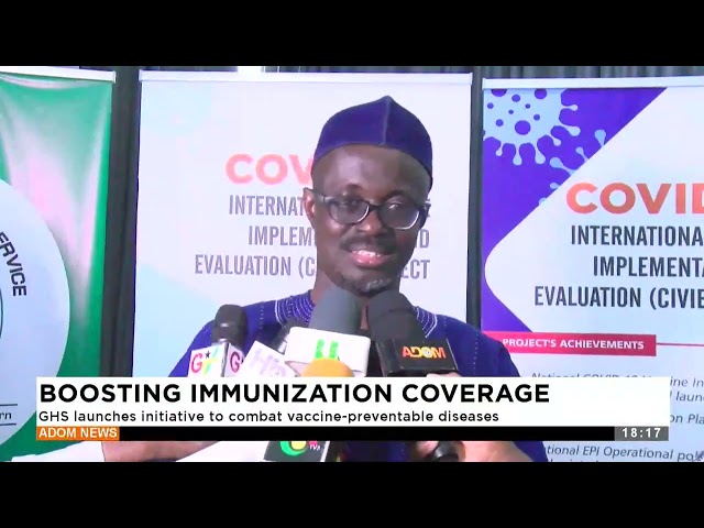 ⁣GHS launches initiative to combact vaccine preventable diseases-  Adom TV Evening News (08-10-24)