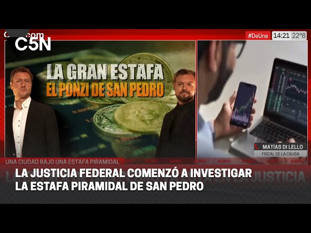 ⁣La ESTAFA PIRAMIDAL DE SAN PEDRO comenzó a ser investigada en la JUSTICIA FEDERAL