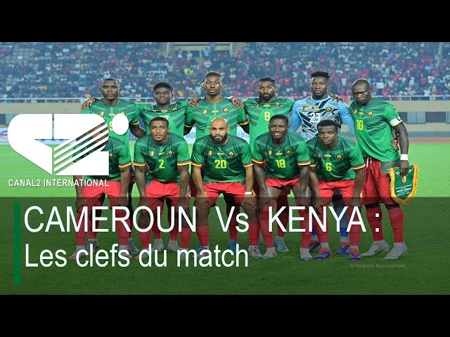 CAMEROUN  Vs  KENYA : Les clefs du match ( AU COEUR DU SPORT du Mardi 08/10/2024 )