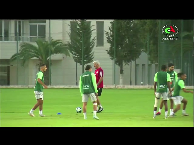 ⁣Séance  d'entraînement des verts