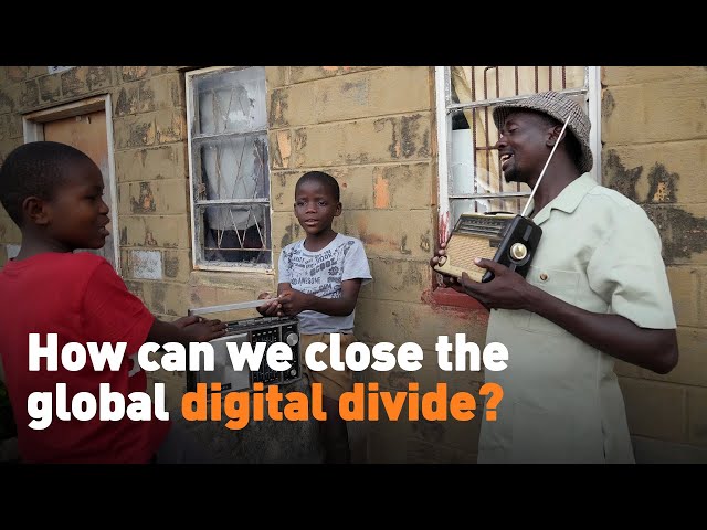 ⁣How can we close the global digital divide?