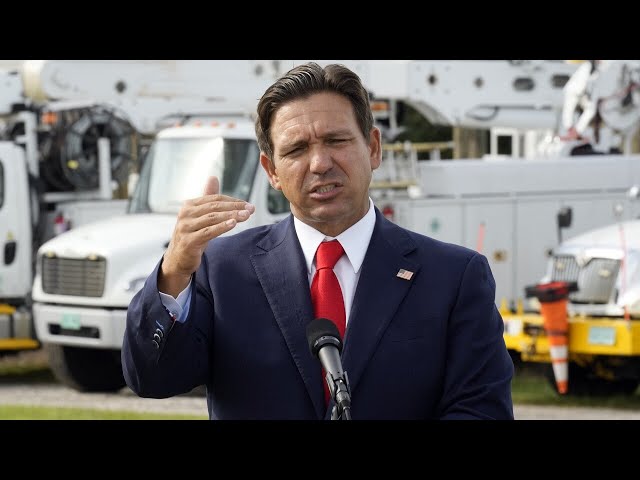 ⁣Ron DeSantis provides update on Hurricane Milton