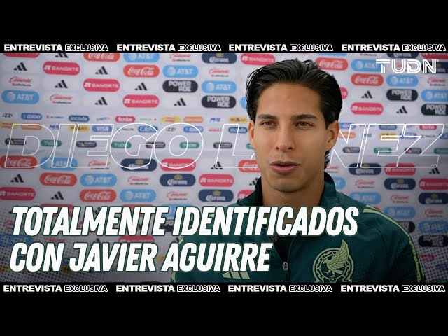 Diego Lainez en EXCLUSIVA  El amor que Javier Aguirre les TRANSMITE por la playera | TUDN