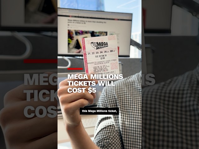 ⁣Mega Millions ticket will cost $5