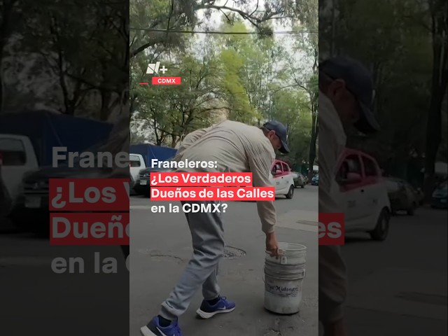 Franeleros: ¿Los verdaderos dueños de las calles en la CDMX? #nmas #shorts