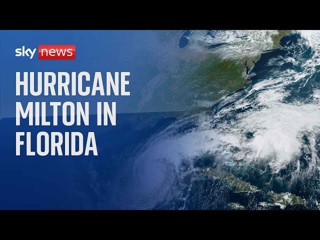 ⁣Watch live: Traffic cameras in Florida as people brace for Hurricane Milton