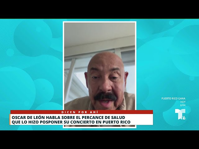 ⁣Oscar D’ León sufre percance de salud