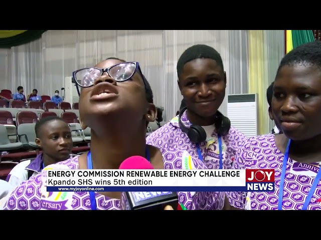 ⁣Energy Commission Renewable Energy Challenge: Kpando SHS wins 5th edition. #JoyNews