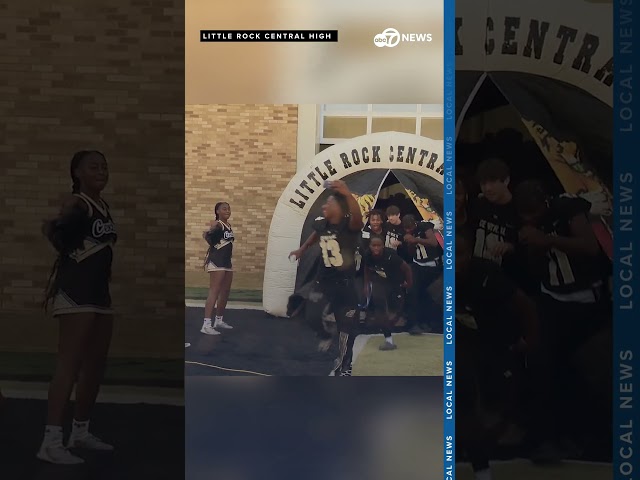 ⁣Little Rock Central High celebrates new field house with ribbon-cutting