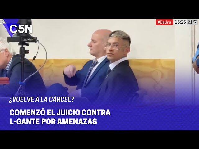 ⁣L-GANTE declaró en la PRIMERA AUDIENCIA del JUICIO en su CONTRA