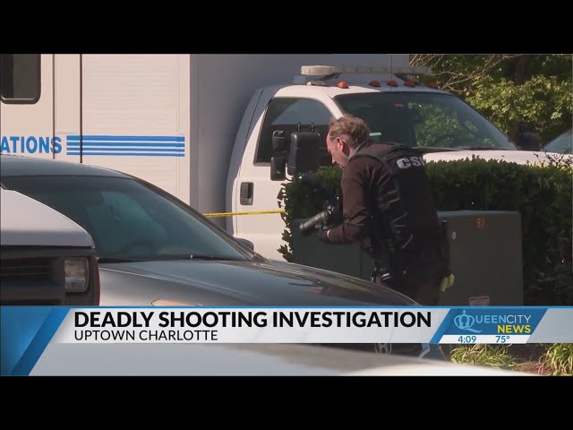 ⁣Deadly shooting investigation underway near Uptown