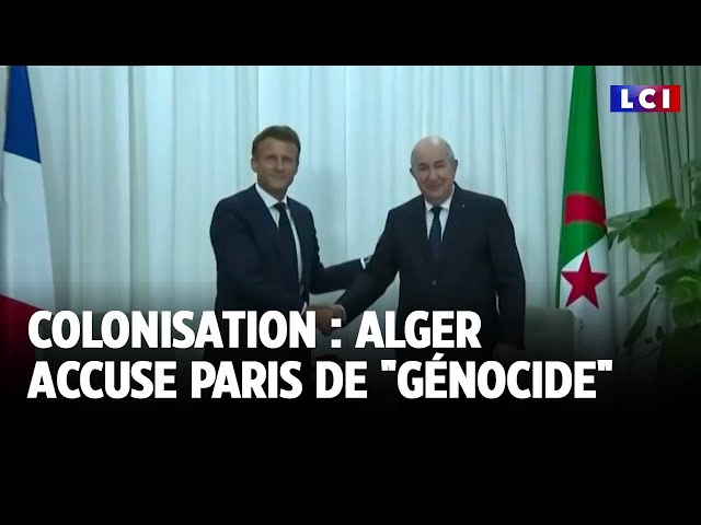 ⁣Colonisation : Alger accuse Paris de "génocide"