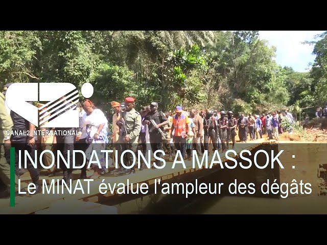 ⁣INONDATIONS A MASSOK : Le MINAT évalue l'ampleur des dégâts