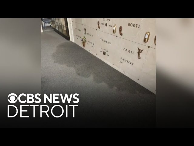 ⁣Family concerned over conditions inside Michigan cemetery's mausoleum