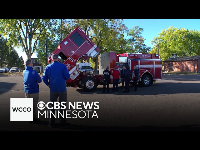 ⁣New Hope unveils electric powered fire truck