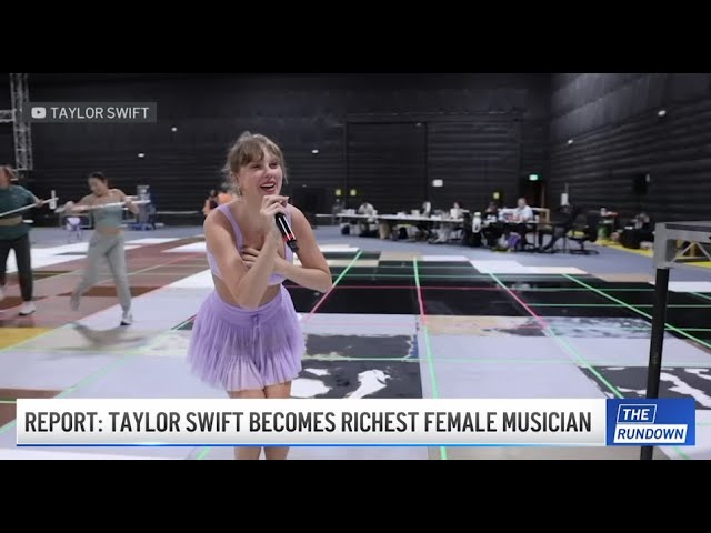 ⁣Taylor Swift Reportedly World's Richest Female Musician - The Rundown: Tuesday 10/8/24 | NBCLA