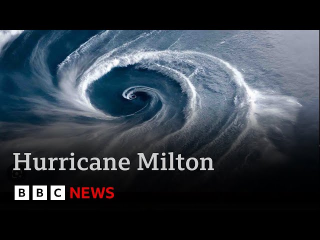 ⁣“A matter of life and death” - more than a million told to flee Florida hurricane | BBC News